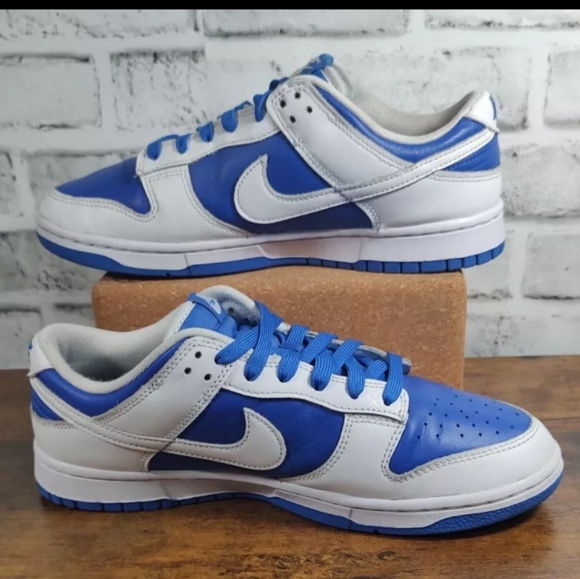 Nike Dunk Low 'Racer Blue' Size 9.5 DD1391-401 No Box - Picture 2 of 7
